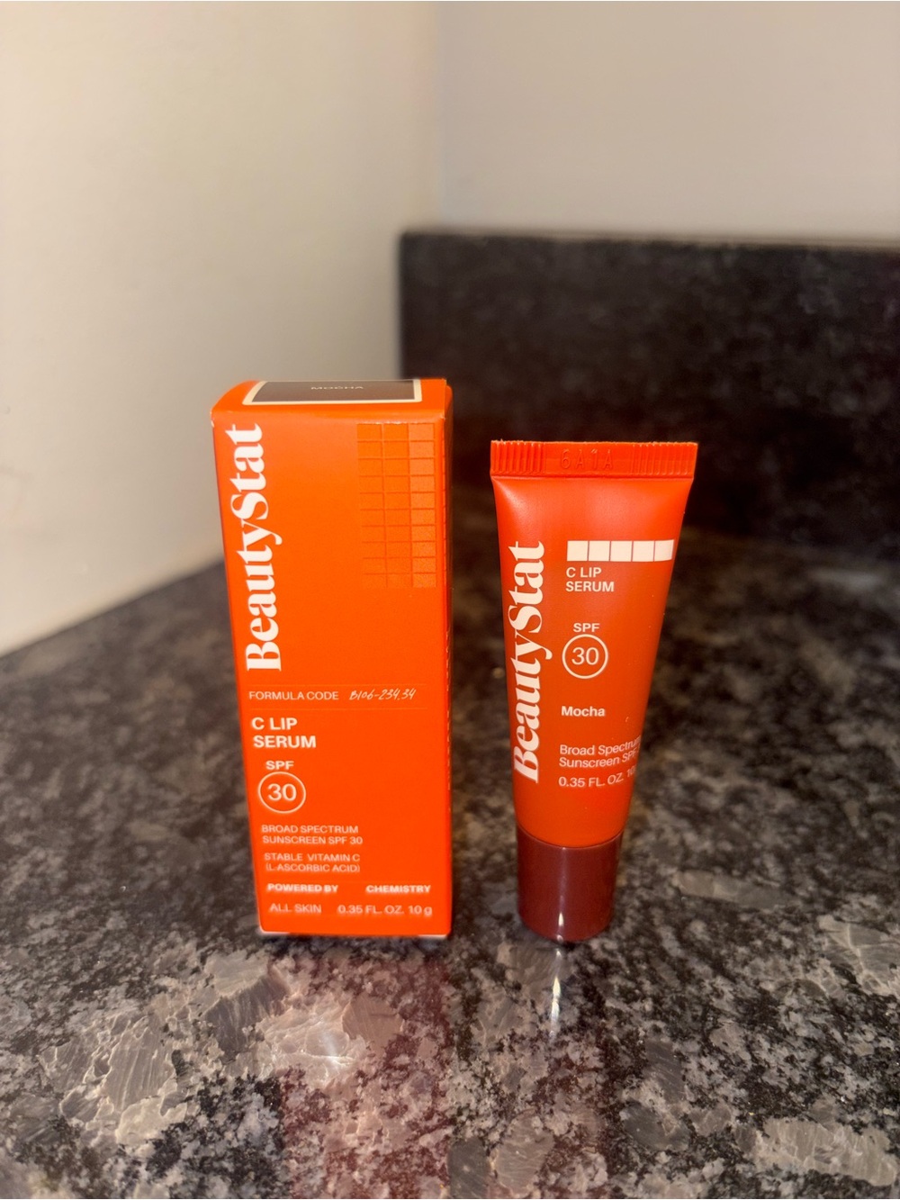 BeautyStat Vitamin C Lip Serum SPF 30 - Mocha